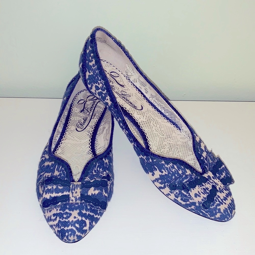 POETIC LICENSE Fabric Flats